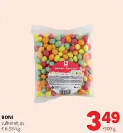 Spar BONI suikereitjes aanbieding