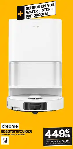 Electro Depot ROBOTSTOFZUIGER aanbieding