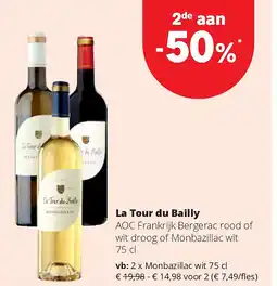 Spar La Tour du Bailly Monbazillac wit 75 cl aanbieding