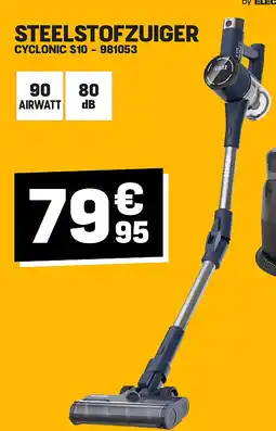 Electro Depot STEELSTOFZUIGER aanbieding