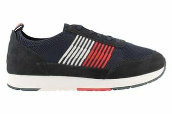 Berca Shoes Tommy Hilfiger Veterschoen Heren - Blauw aanbieding