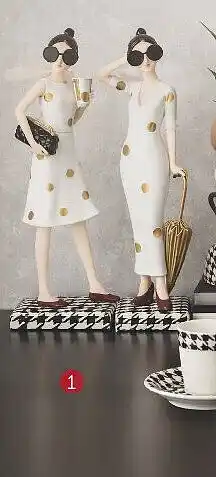 Zelfbouwmarkt BEELD DAME 30CM aanbieding