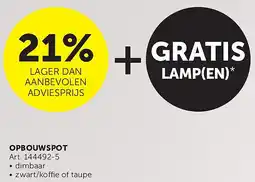 Zelfbouwmarkt OPBOUWSPOT aanbieding