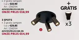 Zelfbouwmarkt SPOTS aanbieding