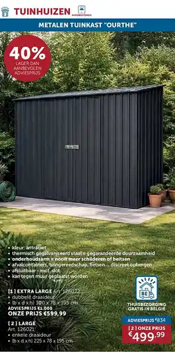 Zelfbouwmarkt LARGE aanbieding