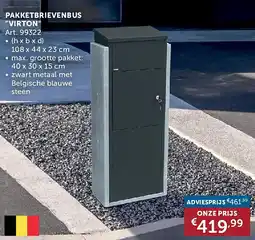 Zelfbouwmarkt PAKKETBRIEVENBUS VIRTON aanbieding