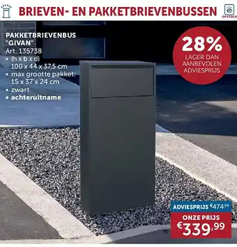 PAKKETBRIEVENBUS GIVAN