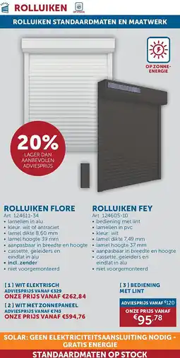 Zelfbouwmarkt WIT ELEKTRISCH ADVIESPRIJS VANAF aanbieding