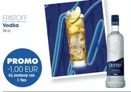 Prik en Tik Eristoff Vodka aanbieding