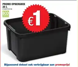 Hubo Promo Opbergbox aanbieding