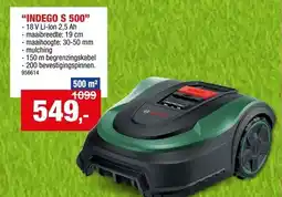 Hubo Bosch Indego S 500 aanbieding