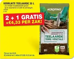 Hubo Verrijkte Teelaarde aanbieding