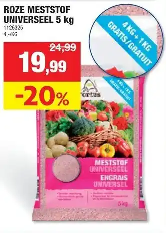 Roze Meststof Universeel
