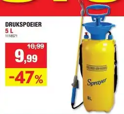 Hubo Drukspoeier aanbieding