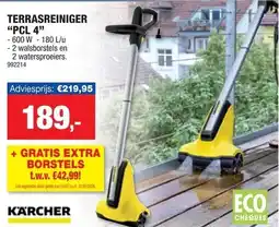 Hubo Kärcher Terrasreiniger PCL 4 aanbieding