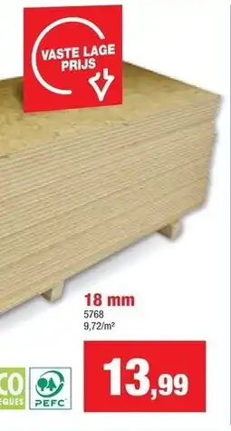 Hubo OSB3 aanbieding