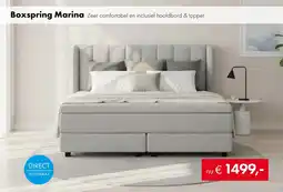 Woonsquare Boxspring Marina aanbieding