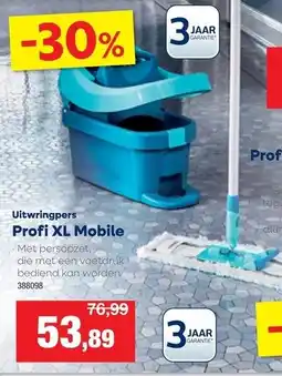 Hubo Uitwringpers Profi XL Mobile aanbieding