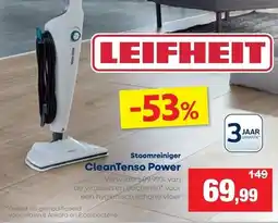 Hubo Stoomreiniger CleanTenso Power aanbieding