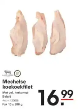 Sligro Mechelse koekoekfilet aanbieding