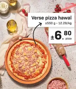 Buurtslagers Verse pizza hawaï aanbieding