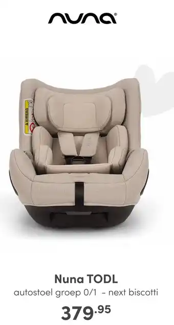 Baby & Tiener Nuna TODL aanbieding