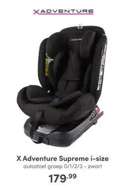 Baby & Tiener X Adventure Supreme i-size aanbieding