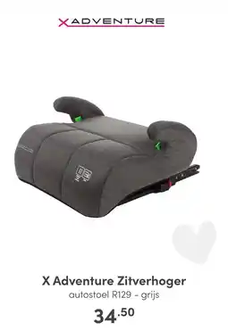 Baby & Tiener X Adventure Zitverhoger aanbieding