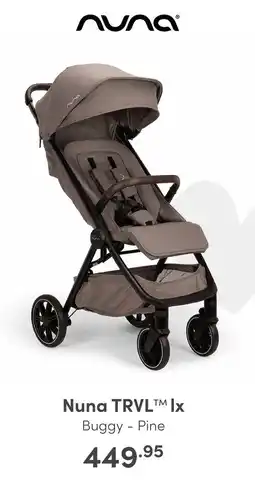 Baby & Tiener Nuna TRVL lx Buggy - Pine aanbieding
