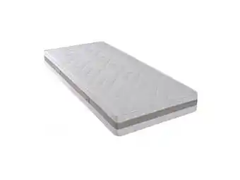 De Matrassen Gigant Matelas Jaritex PU silver à ressorts ensachés coloris blanc et gris-80x210 cm-Moyen aanbieding