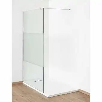 Zelfbouwmarkt Inloopdouche Anais 137 X 200 Cm Verzuurd Glas - Chroom aanbieding
