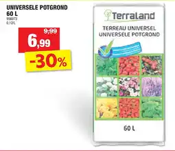 Hubo UNIVERSELE POTGROND 60 L aanbieding