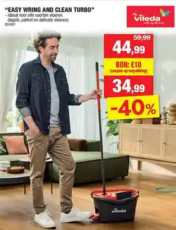 Hubo “EASY WRING AND CLEAN TURBO” aanbieding