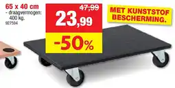 Hubo VERHUISPLAAT 65 x 40 cm aanbieding