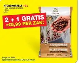 Hubo HYDROKORRELS 10 L aanbieding