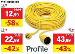 Hubo VERLENGSNOER 10 m aanbieding