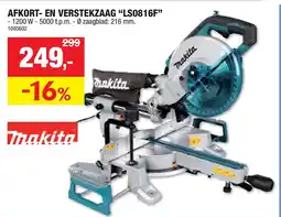 Hubo AFKORT- EN VERSTEKZAAG “LS0816F” aanbieding