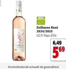 Colruyt EviDanse Rosé 2024/2025 aanbieding
