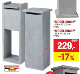 Hubo IN BLAUWE STEEN “MODEL KB001” aanbieding