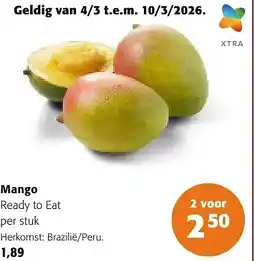 Colruyt Mango Ready to Eat aanbieding