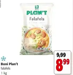 Colruyt Boni Plan't falafels 1 kg aanbieding