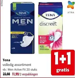 Colruyt Tena volledig assortiment aanbieding