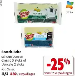 Colruyt Scotch-Brite aanbieding