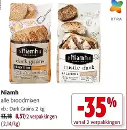 Colruyt Niamh Dark Grains 2 kg aanbieding