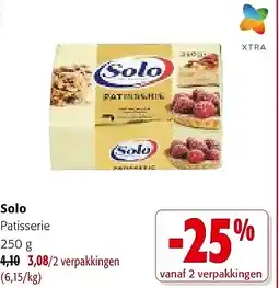 Colruyt Solo Patisserie 250 g aanbieding