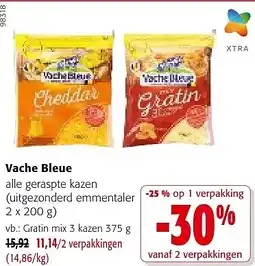 Colruyt Vache Bleue alle geraspte kazen aanbieding