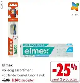 Colruyt Elmex Tandenborstel Junior 1 stuk aanbieding