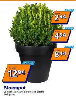 Action Bloempot aanbieding