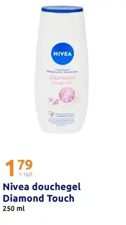 Action Nivea douchegel Diamond Touch aanbieding