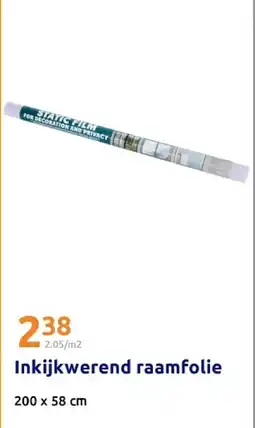 Action Inkijkwerend raamfolie aanbieding